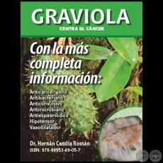 GRAVIOLA CONTRA EL CÁNCER  - Autor: HERNÁN CANDIA ROMÁN